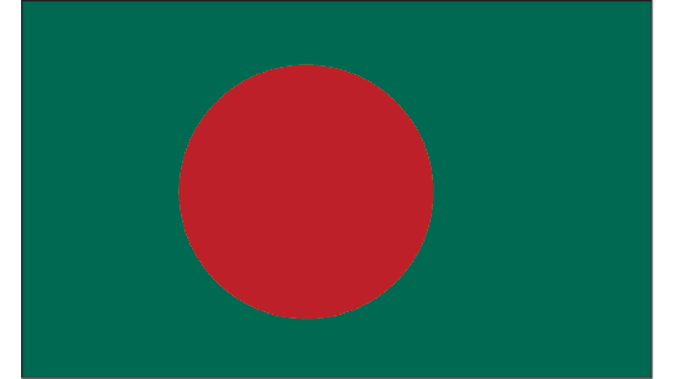 Flag for Bangladesh