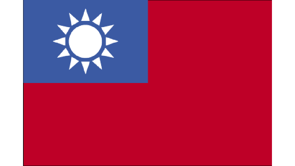 Flag for Taiwan - Republic of China