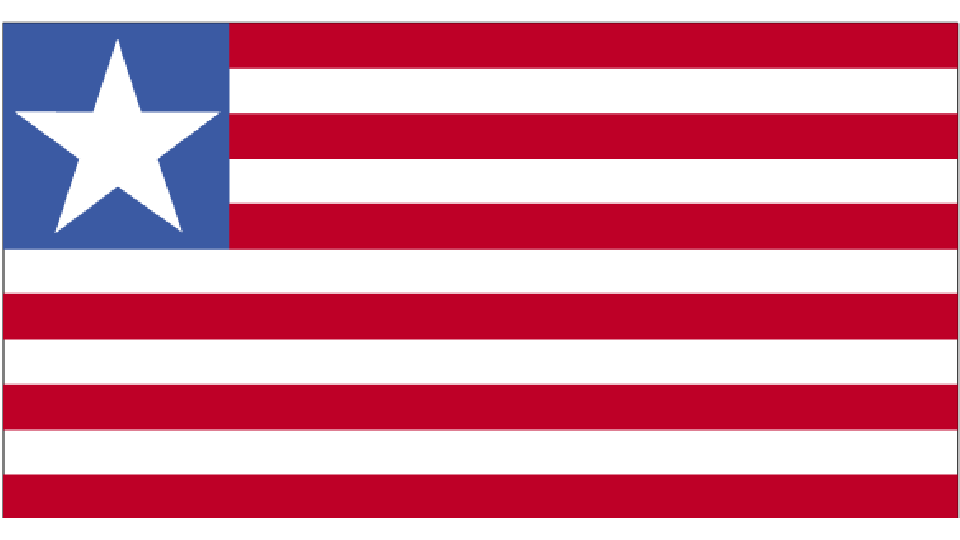 Flag for Liberia