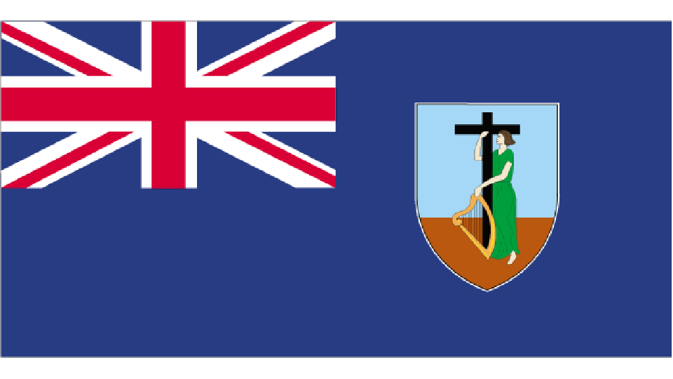 Flag for Montserrat