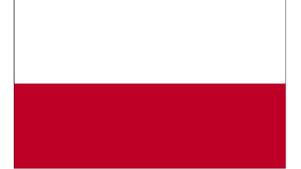 Flag for Poland