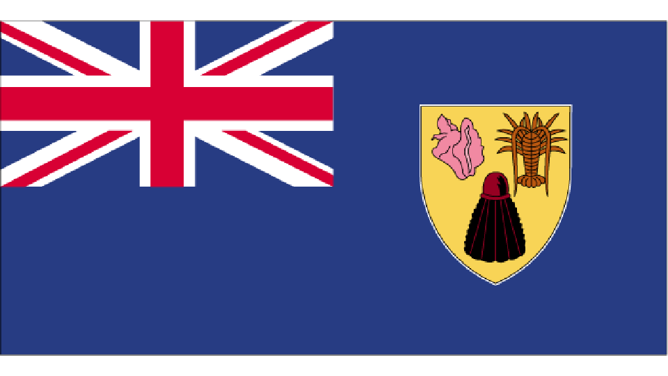 Flag for Turks & Caicos Islands