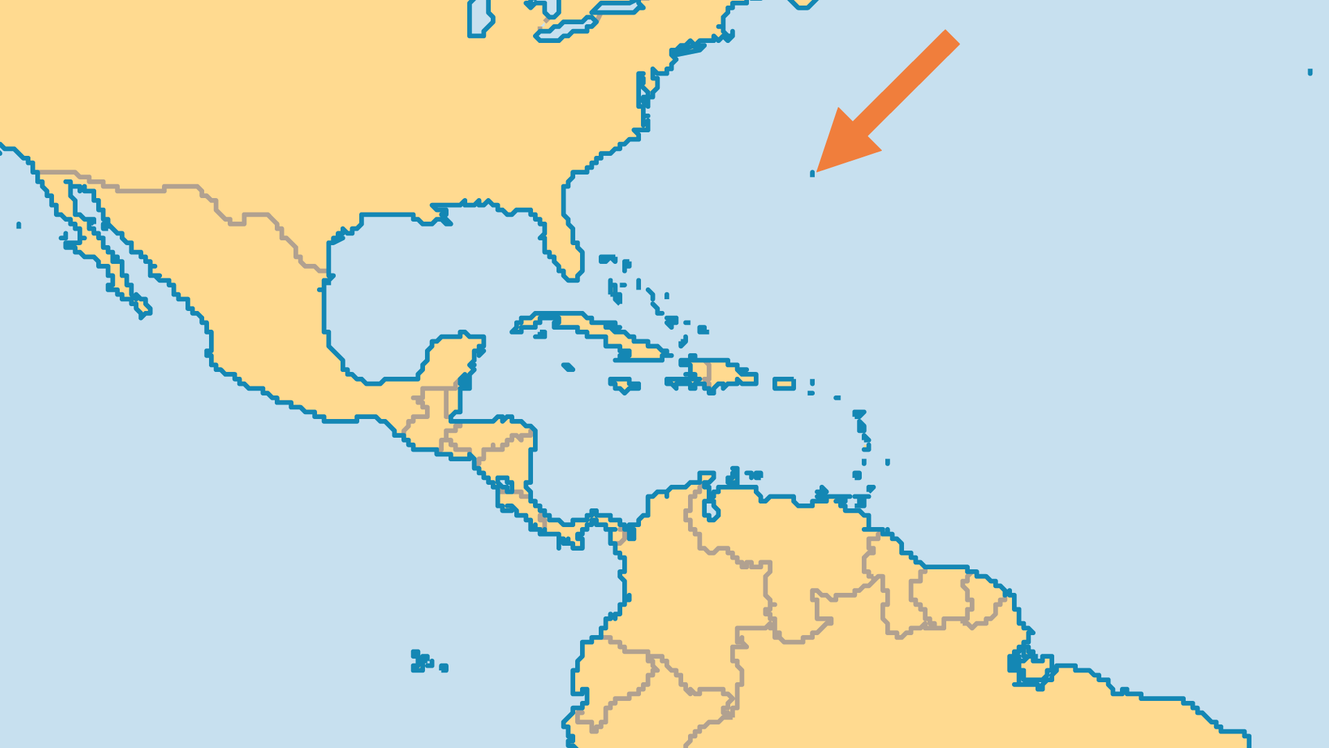 Locator Map for Bermuda