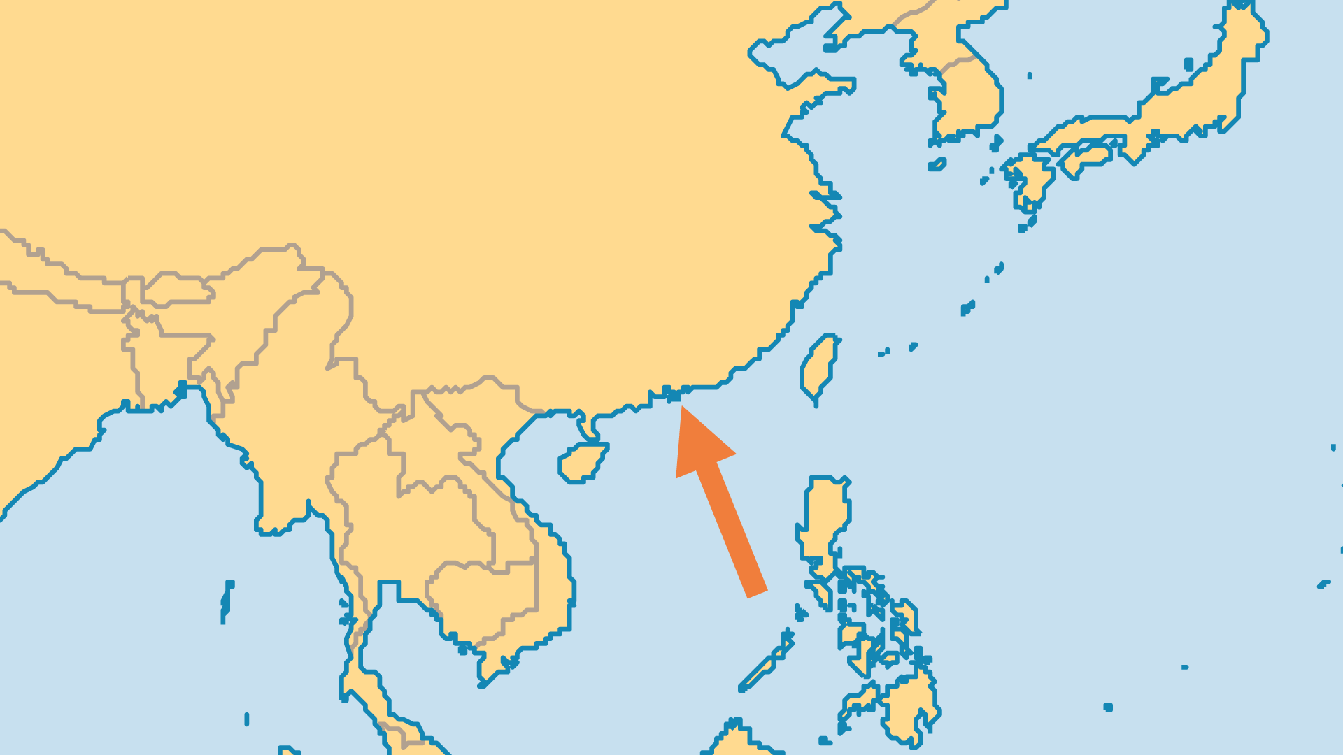 Locator Map for Hong Kong
