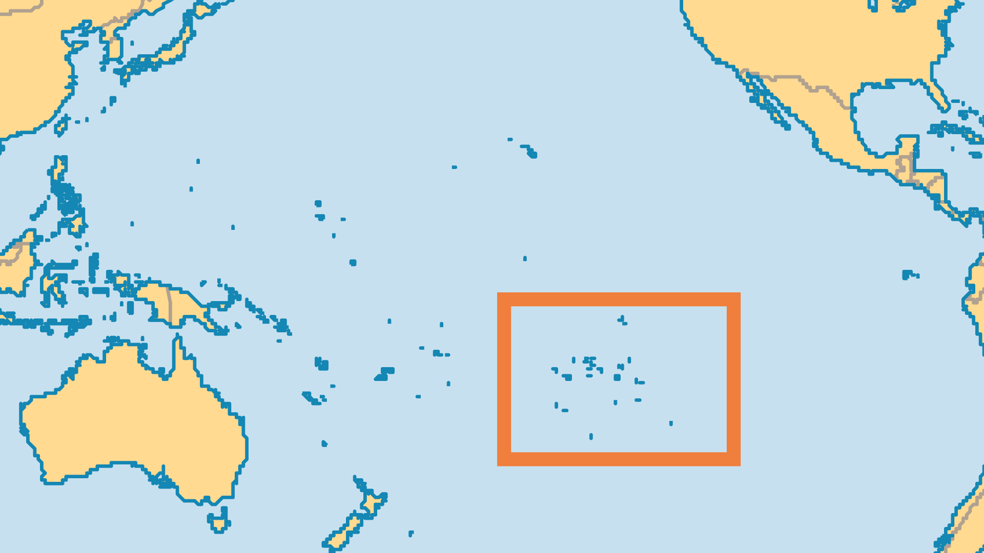 Locator Map for French Polynesia