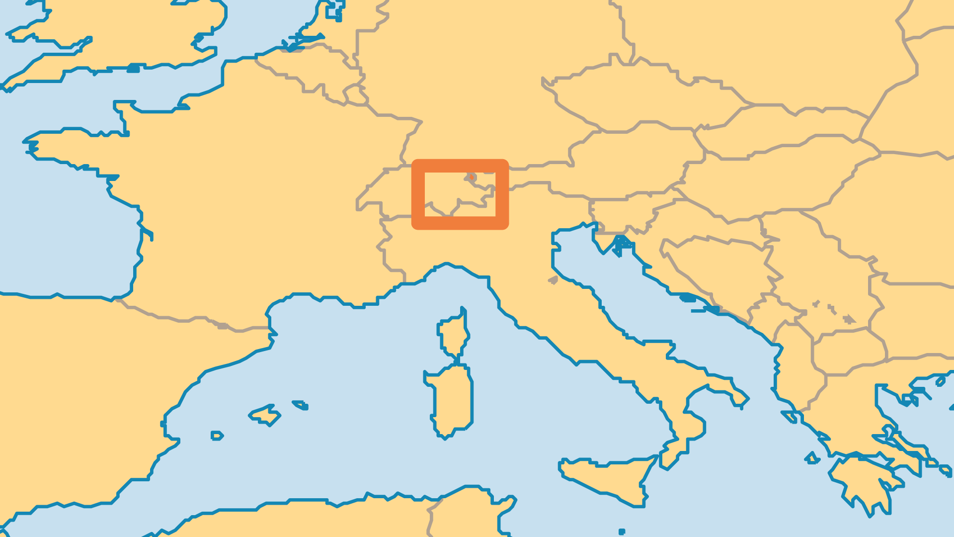 Locator Map for Liechtenstein